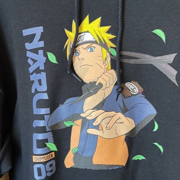 ❤️Naruto Shippuden  Hooded Sweatshirt Med - Picture 2 of 5